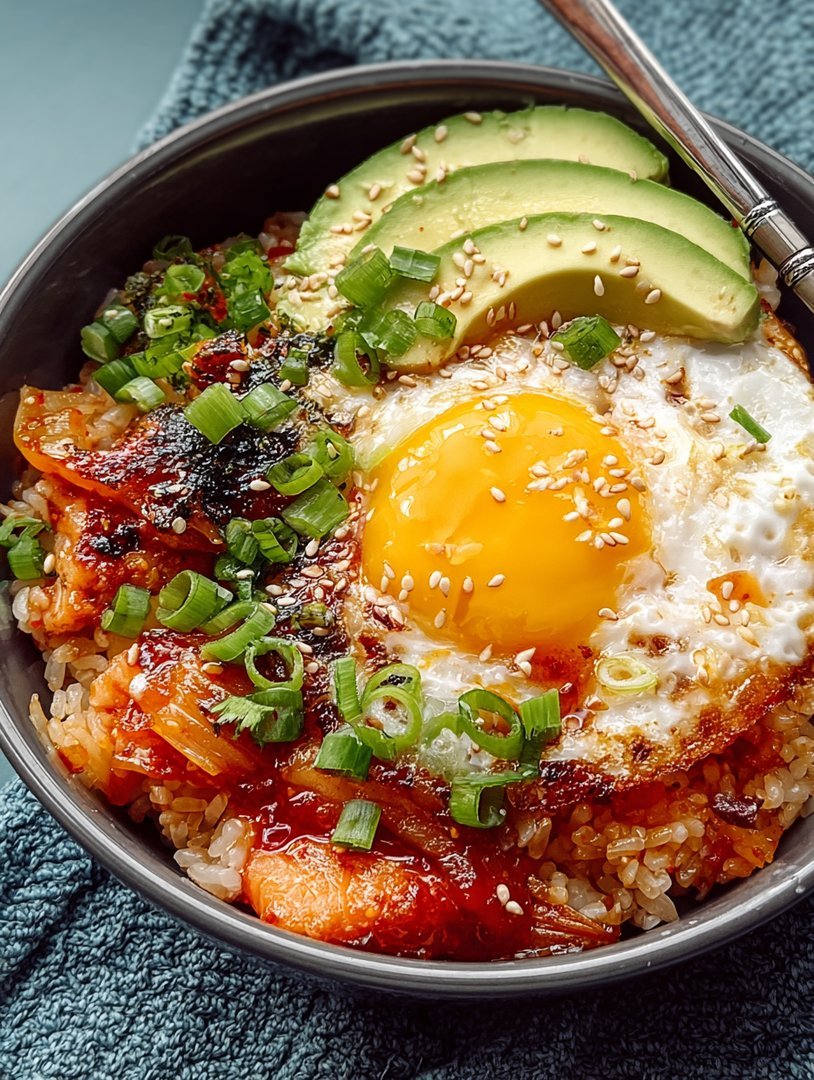 Egg & Kimchi Rice Bowls image 2