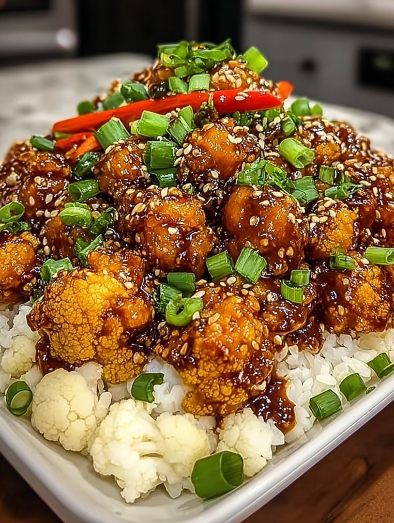 General Tso’s Cauliflower Bowls image 2