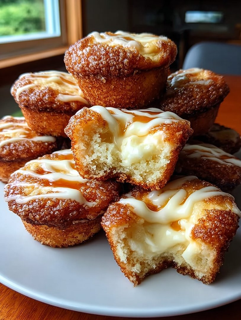 Gooey Cinnamon Cream Cheese Muffins image 2