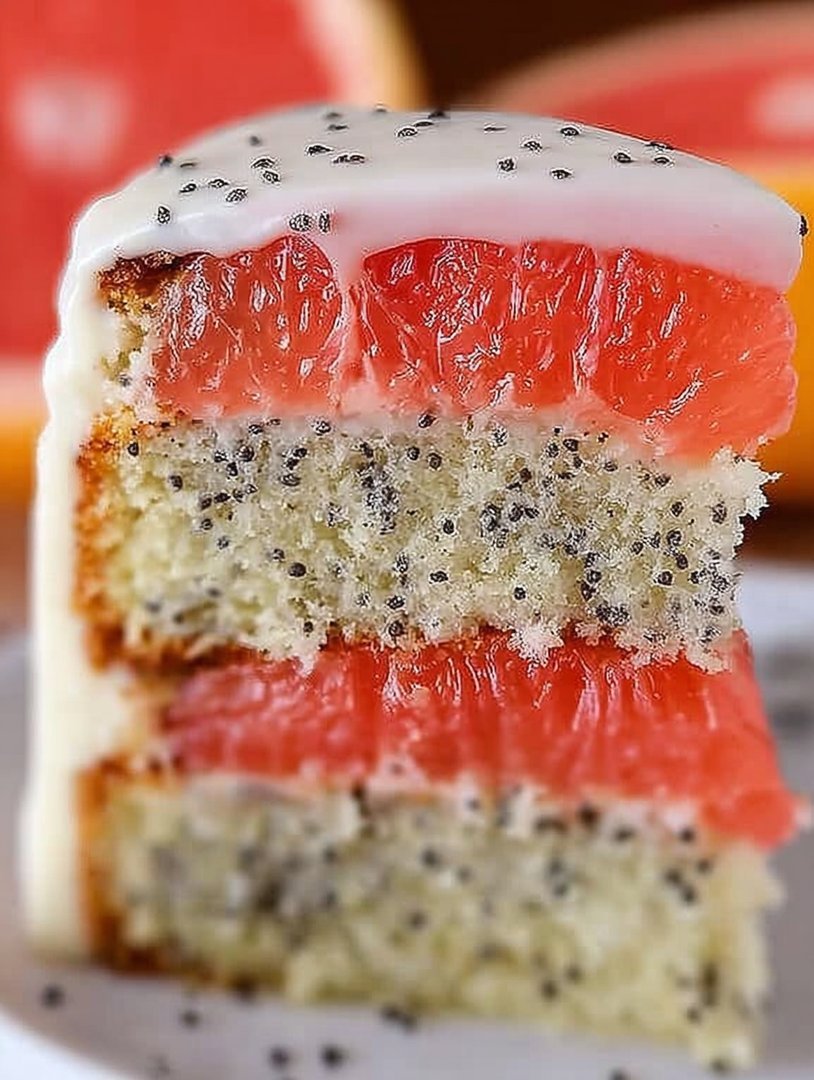 Grapefruit Poppy Seed Cake image 2