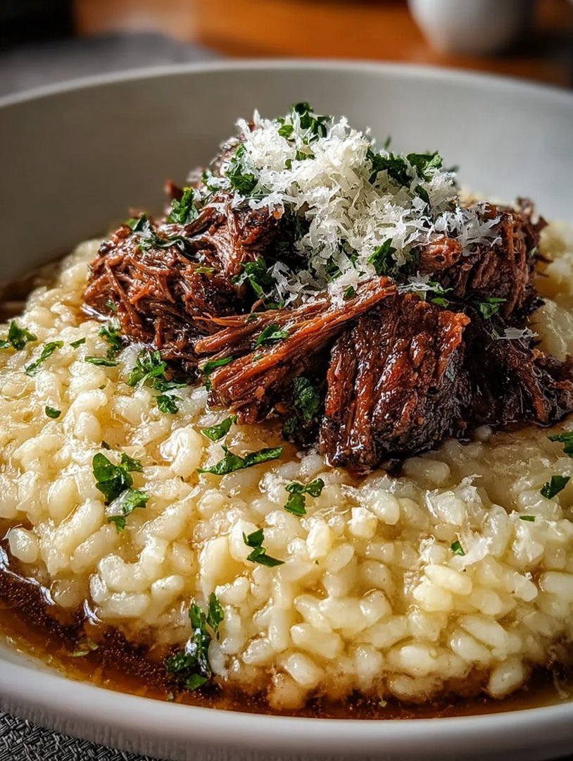 Italian Pot Roast Parmesan Risotto image 2