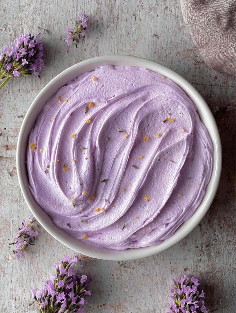 Lavender Buttercream Frosting image 2