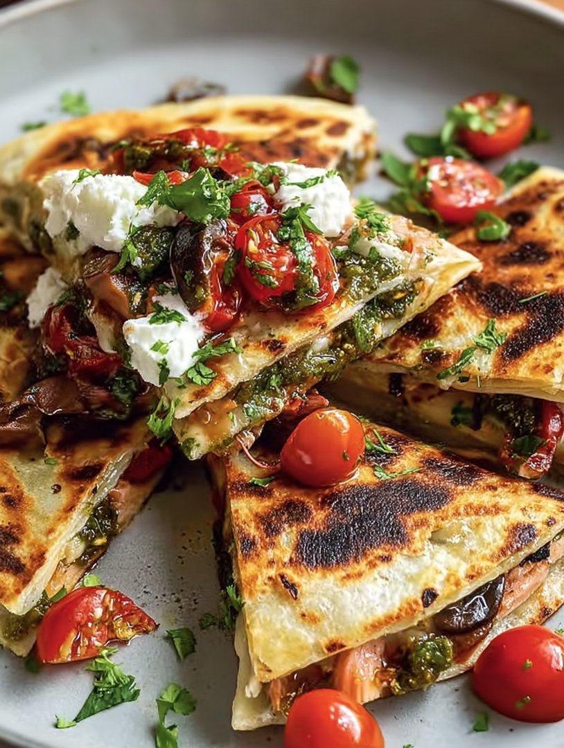 Mediterranean Quesadillas image 2