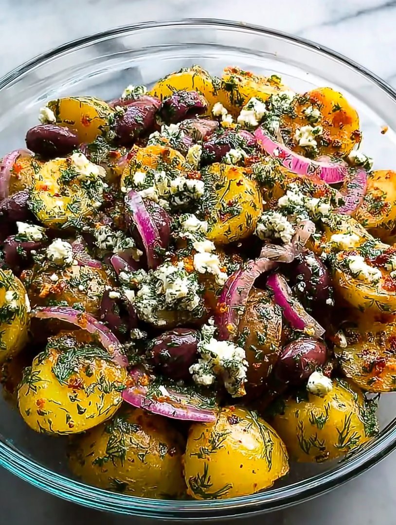 Olive Greek Potato Salad image 2