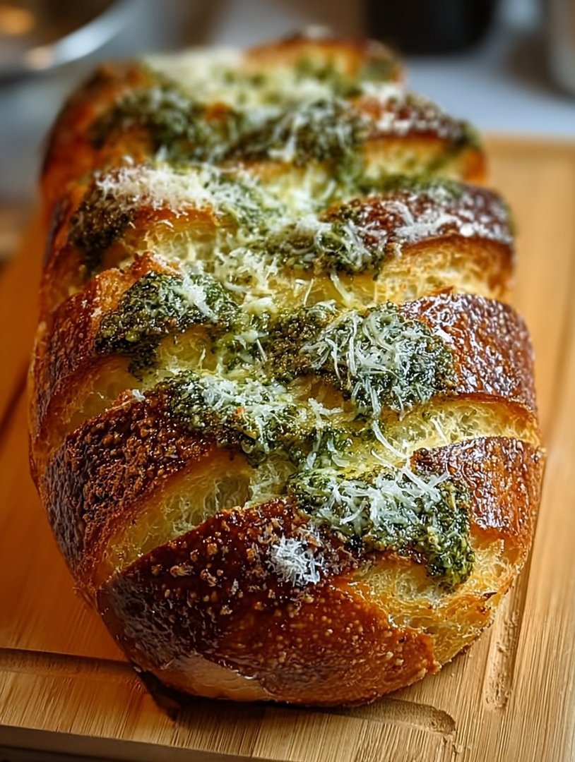 Pesto Parmesan Sourdough image 2