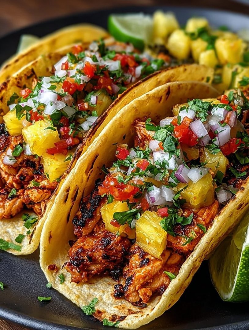 Pineapple Chicken Tacos image 2