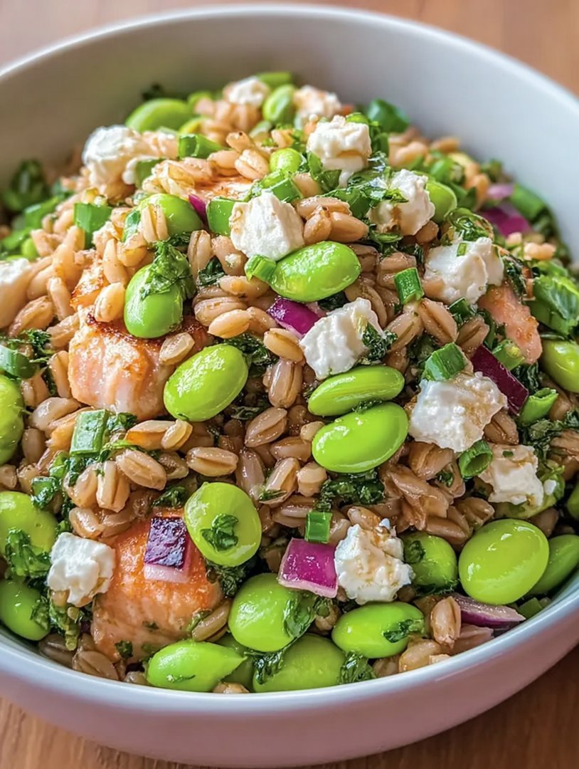 Quick Farro Salad with Edamame image 2