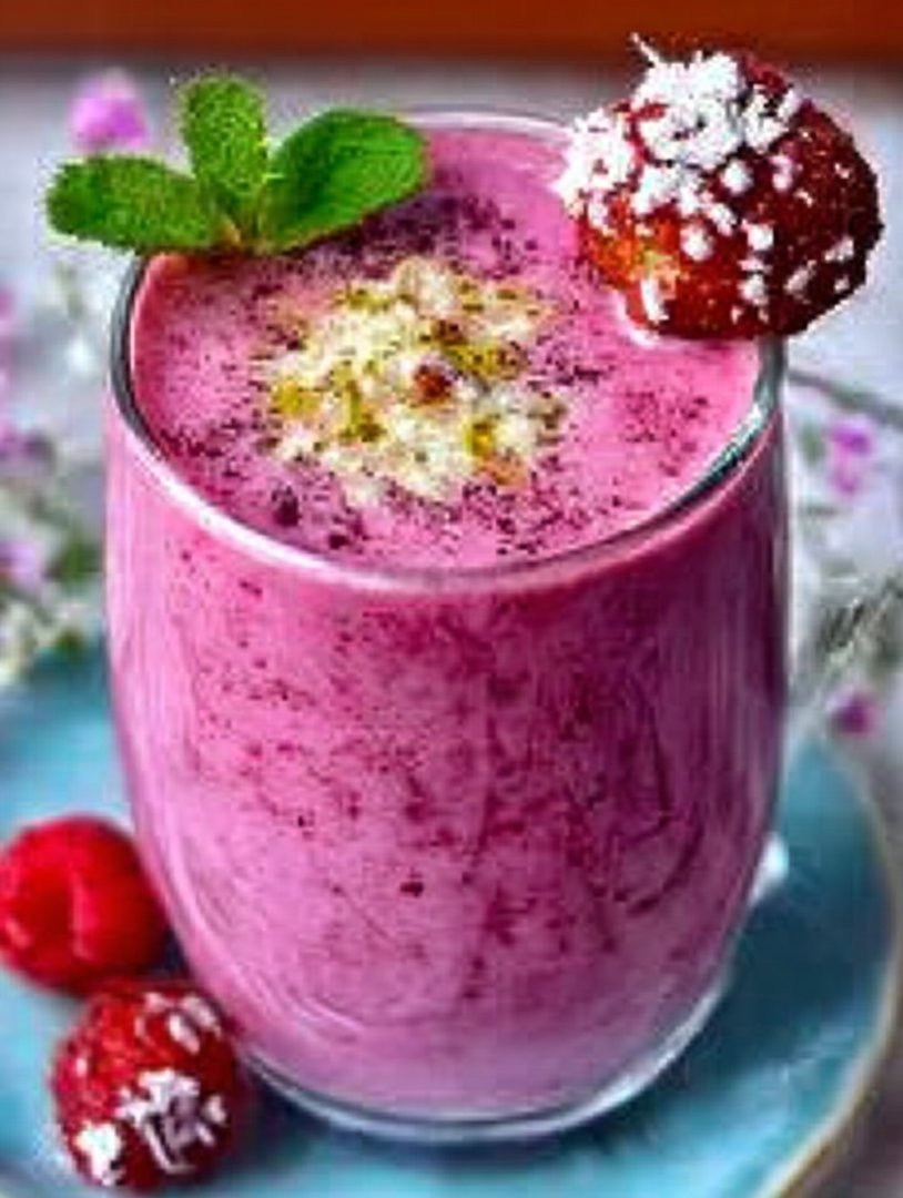 Raspberry Rooibos Tea Smoothie image 2