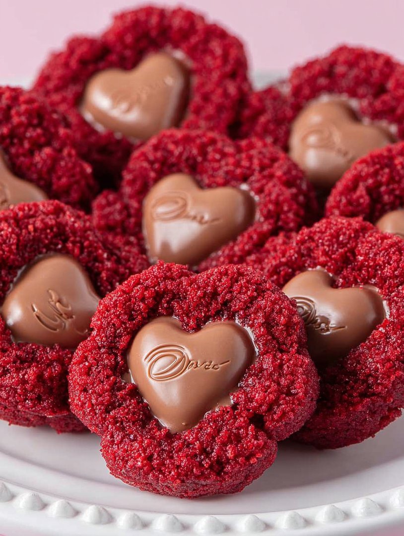 Red Velvet Blossom Cookies image 2