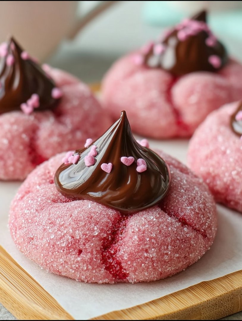 Strawberry Kiss Cookies image 2