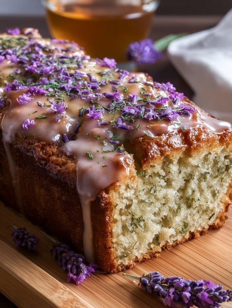 The Best Lavender Tea Bread image 2