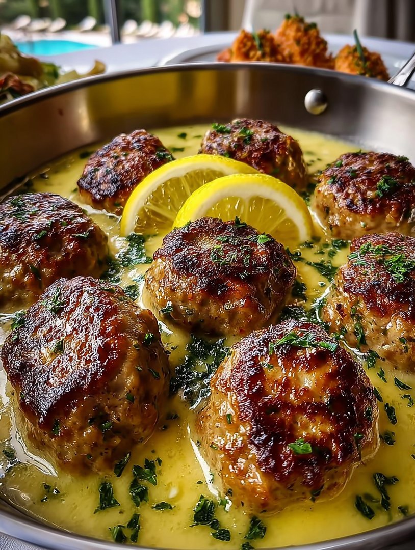 The Softest and Juiciest Greek Meatballs in Lemon Sauce image 2