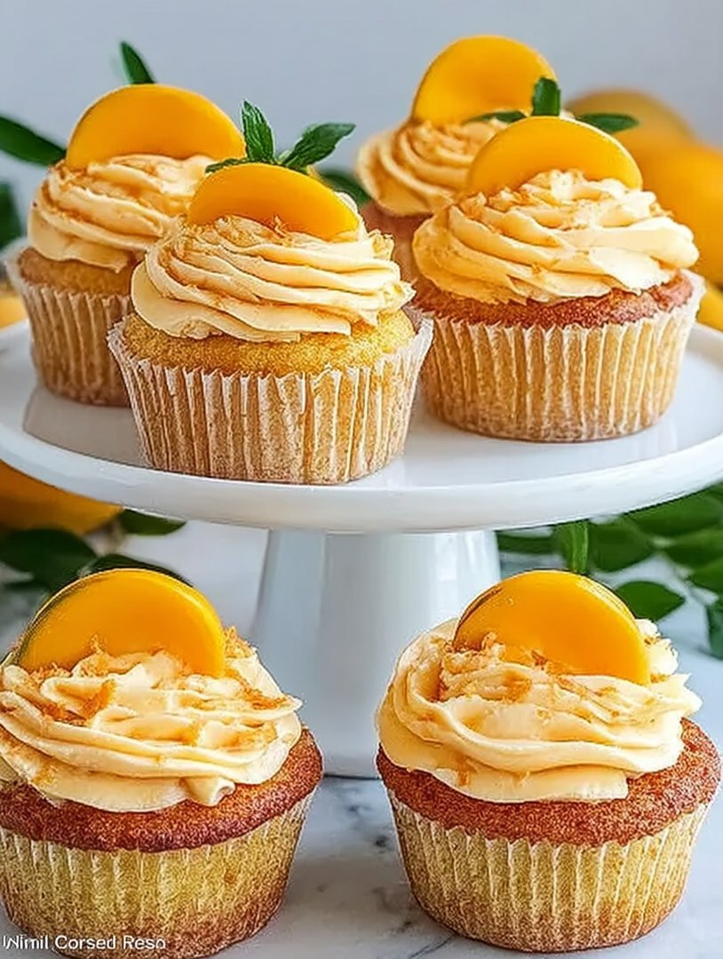 Tropical Mango Cupcakes image 2