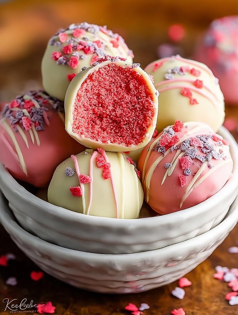 Vjuniper teager alentine Cake Mix Truffles image 2