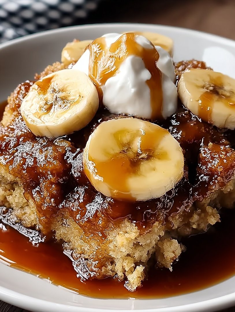 Warm Bananas Foster Cobbler image 2