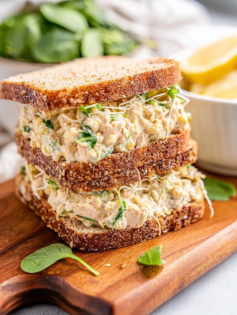 chickpea salad sandwiches image 2